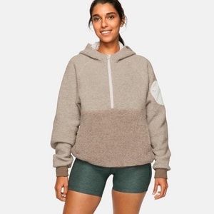 Outdoor Voices Mega Fleece Hoodie, Oatmeal